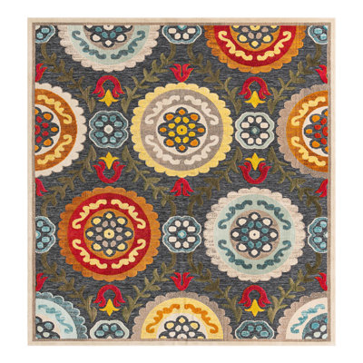 Bungalow Rose Oualida Caimin Indoor/Outdoor Area Rug