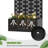 59" H x 30" W x 12" D Outdoor Metal Planter Box with Trellis Decor Raised Garden Bed with Lattice Panel for Patio-964391734-964391712