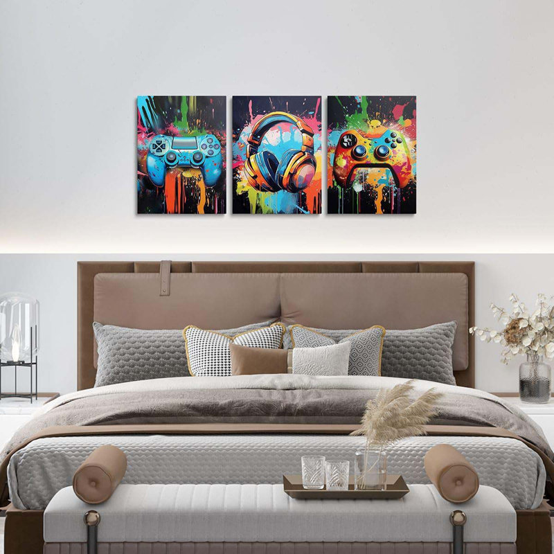 3 Piece Wrapped Canvas Print