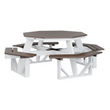 Outdoor ADA Octagon Picnic Table
