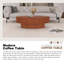 Table basse ovale en bois pour le salon-1441307960