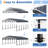 20 ft. W x 30 ft. D Metal Carport, Heavy-Duty Steel Frame, Large Outdoor Canopy Shelter for Multiple Vehicles