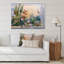 " Spring Evening In Sochi Tropical Flowers Parrot "-67388696-67388697