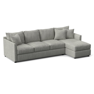 Cecelia 2 - Piece Upholstered Chaise L-Sectional & Reviews | Joss & Main