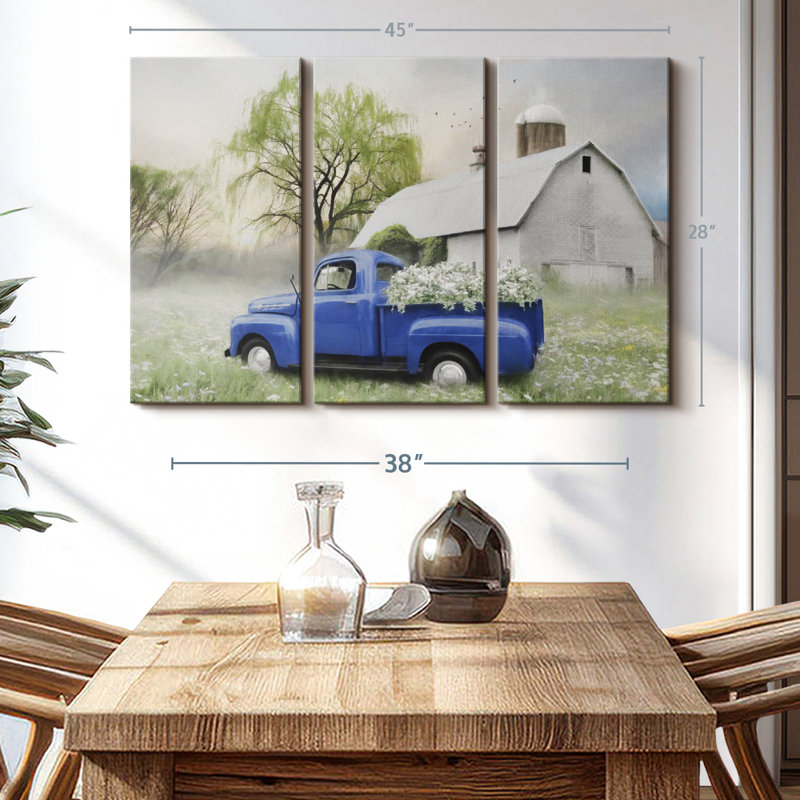 " Old Fashioned Spring " on, 28" H x 45" W