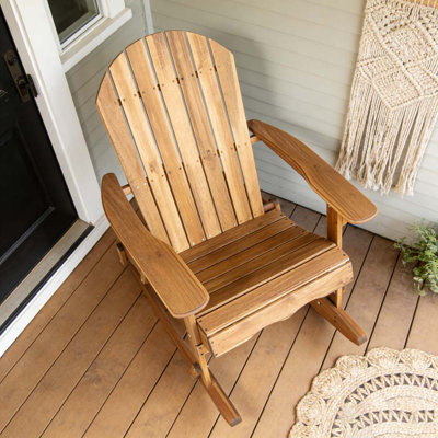 Chaise à bascule