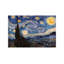 The Starry Night by Vincent Van Gogh - 1 Piece Wall Art on Canvas-420212988-420212991