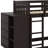 Bunk Bed With 4 Drawers And 3 Shelves-595355562-595355543
