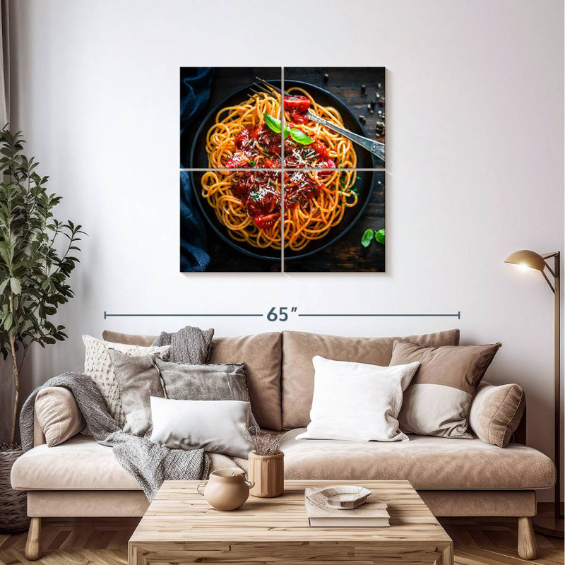 Spaghetti végétarien Yarlin, H 38 po x l 38 po