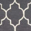 Tapis géométrique en laine touffeté à la main Cannen-984857943