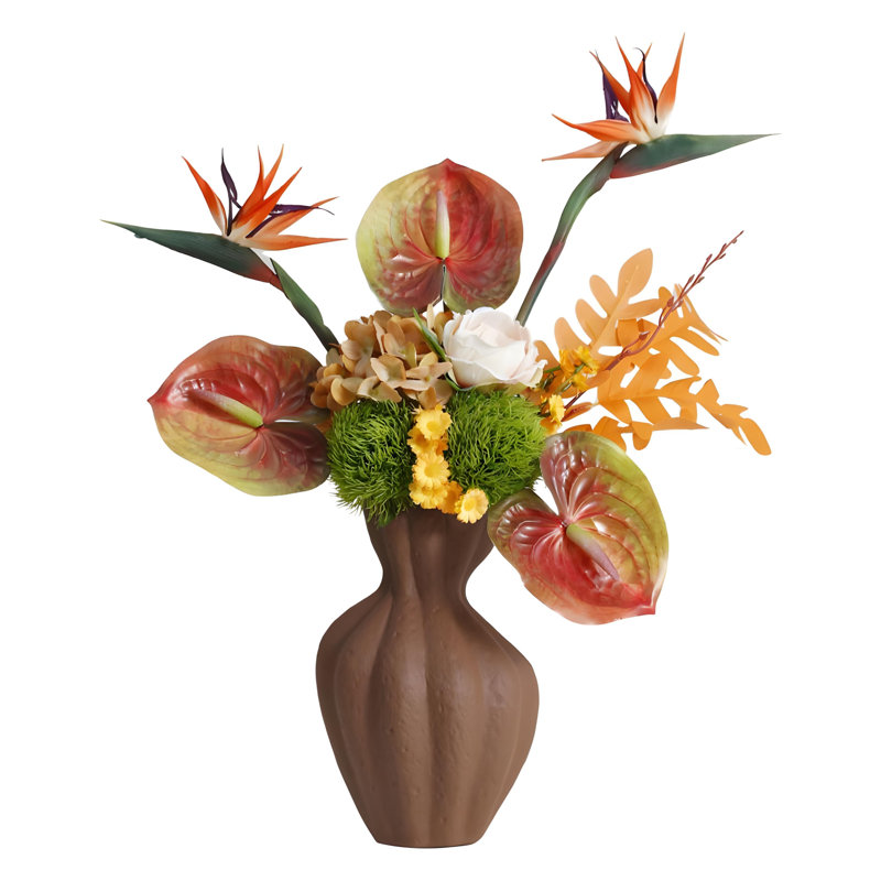 Ornements de fleurs simulées
