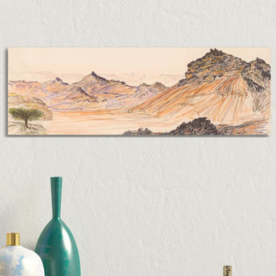 Nahal Gevanim by Itzu Rimmer - Panoramic Print on Canvas