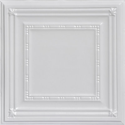 Eyelet 2 ft. x 2 ft. Nail-Up Tin Ceiling Tile