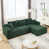 Velours côtelé vert sélectionné