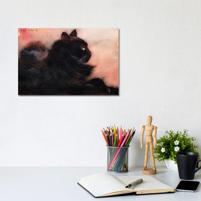 Sadie Sunbathing by Rachel Parker - Wrapped Canvas Gallery-Wrapped Canvas Giclée