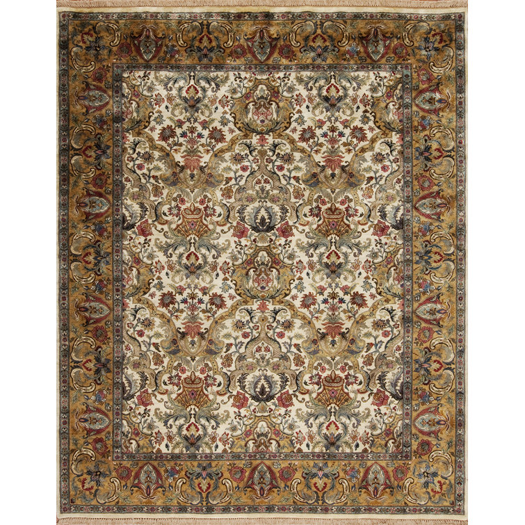 Golden Age Hand Knotted Wool Area Rug