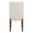 Organic Living Upholstered Dining Side Chair With Solid Mango Wood Frame