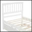 Lit plateforme simple avec lit gigogne-338808069
