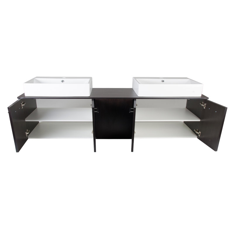 17 Stories Bilgen 150mm L x 460mm W Ceramic Rectangular Sink
