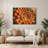 Fruit Aprium Brown Metal Wall Art-1332027451