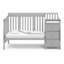 Lit de bébé convertible et table à langer 5-en-1 Portofino-51006156