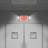VEVOR LED Double Sided Emergency Exit Combo Sign