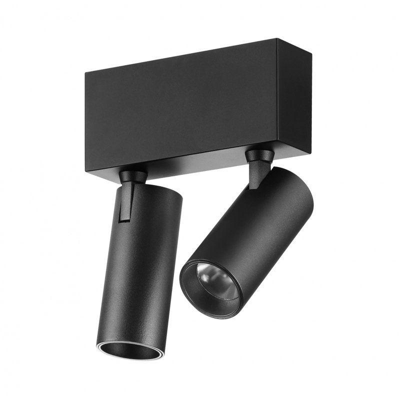 Magnetix Cylinder Double Head Spot Lights 5w