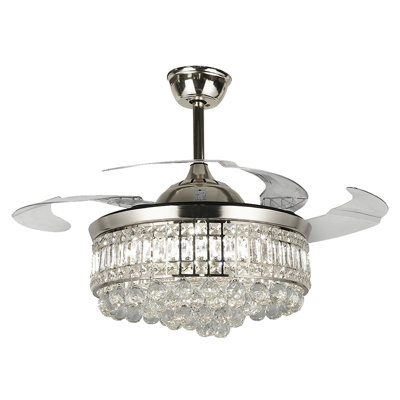 Deshuna 42'' Ceiling Fan with LED Lights