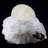 Small Cabinet Botryoidal Fluorite on Quartz
