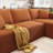 107.8" 3 - Piece No Assembly Required Upholstery Sofa With Pillow Free Combination Cloud Sectional Couch With L-shape Chaise, Deep Seat Modular Sofa For Living Room Bedroom-44056323