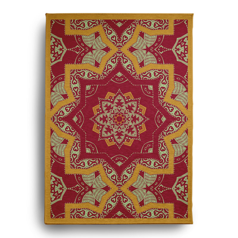 Chenille Indoor / Outdoor Rug, Rectangle 5' x 7'