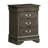 Louis Phillipe Nightstand with 3 Drawers Bed Side Table  Nightstand Bedroom End Tables-166158854