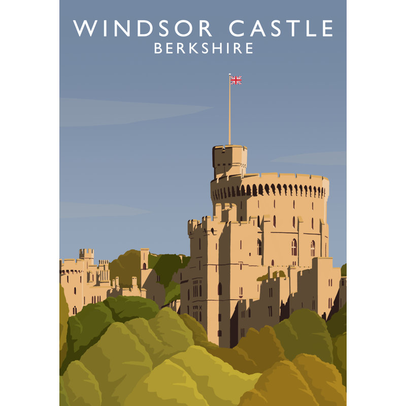 'Windsor Castle' by Richard O'Neil - Print, No Frame, 40 cm H x 30 cm W x 1 cm D