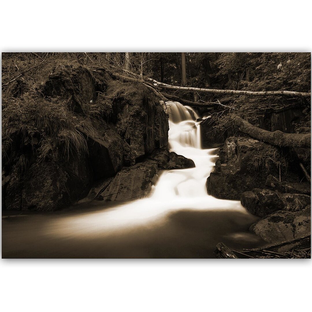 Leinwandbild Märchenhafter Wasserfall 1