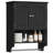 Bathroom Wall Cabinet with Towel Rack