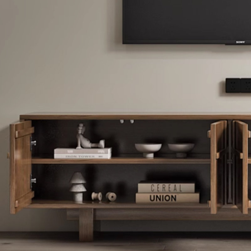Meuble télé Wabi-sabi, H 21,65 po x L 78,74 po x l 16,53 po