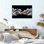 Golden River, reproduction d'art sur toile, ensemble de 1