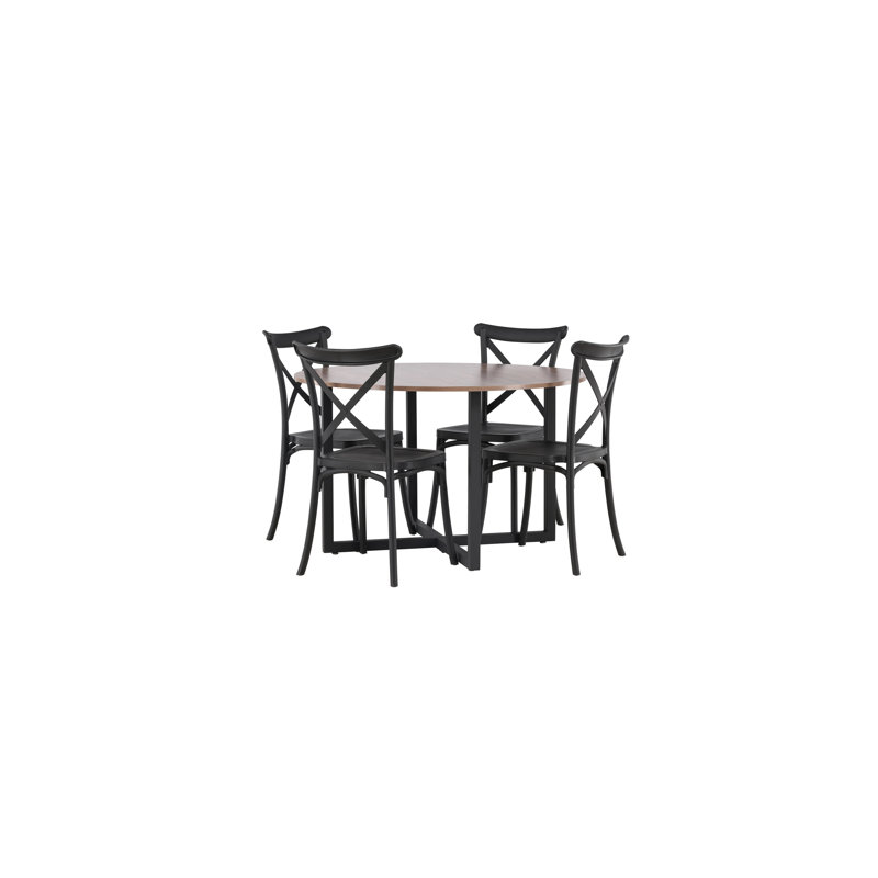 Toney 4 - Person Dining Set