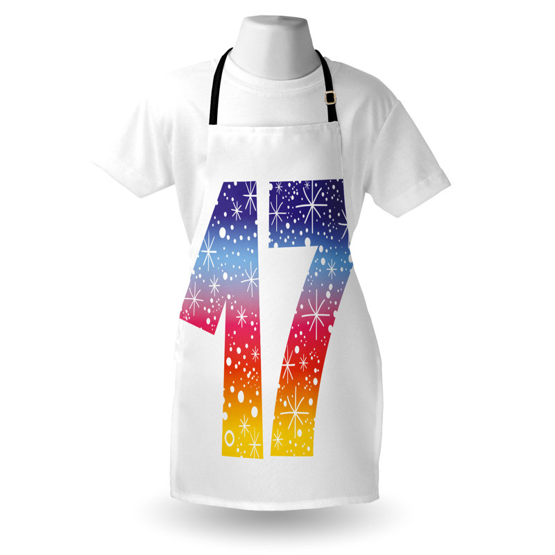 No Pattern Bib Apron