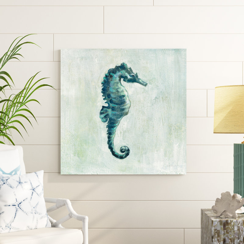 Indigo Sea Life I, H 36 po x l 36 po