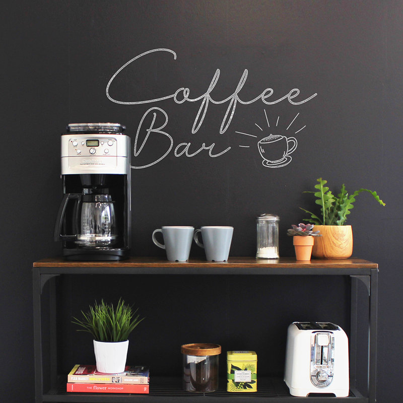  Chalkboard Peel and Stick Wallpaper Black