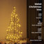  Christmas Cone Tree with Stand Black Steel-153196635