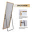 Miroir rectangulaire incassable en aluminium avec support - Basics by Wayfair ™-212184263-212184257