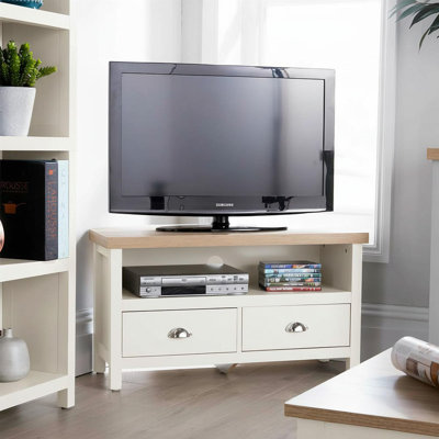 Ashmoore 2 Drawer TV Stand for TVs up to 32" with 36mm Thick Top