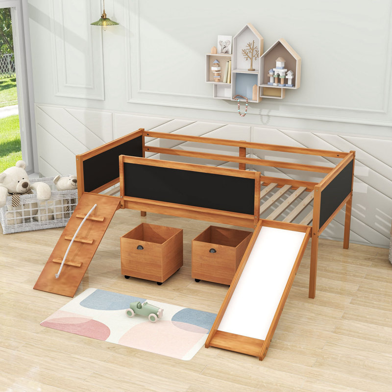 Harvester Kids Twin Loft Bed, Natrual