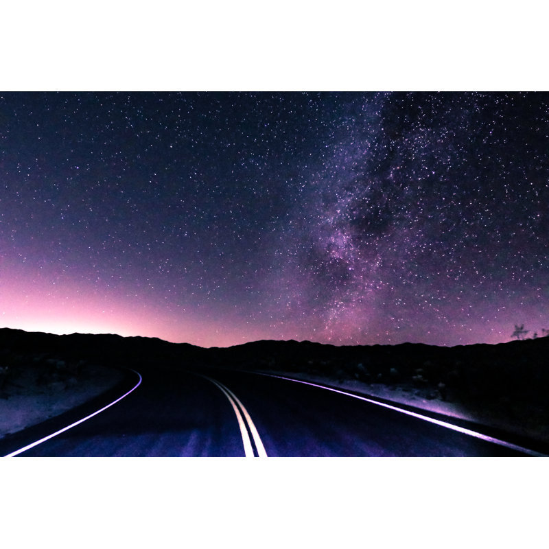Milky Way - Photographie sur toile tendue, L 12 po x H 8 po