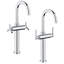 Atrio Single Hole Bathroom Faucet, Less Handles-236339231