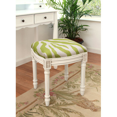 Jilyn Solid Wood Accent Stool