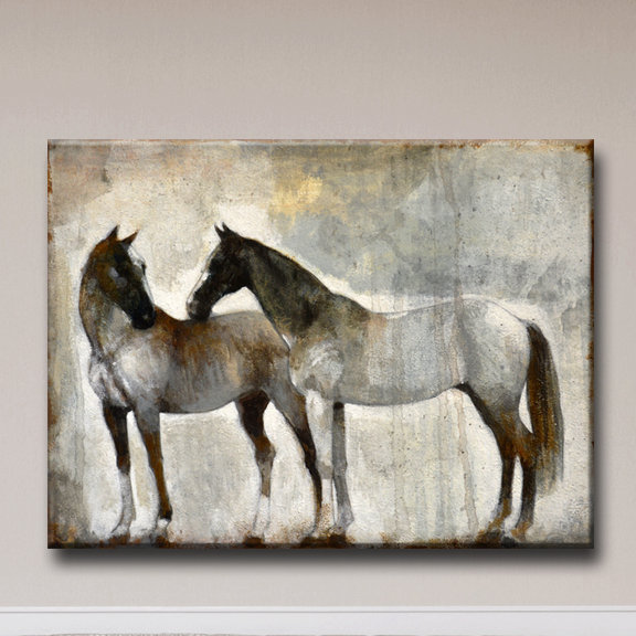 «Kindred» par Norman Wyatt Jr., reproduction sur toile, H 16 po x l 20 po, Toile tendue
