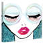 «Fashion and Glam Ready for the Water Neon Lips», impression sur toile-51241254-51241264